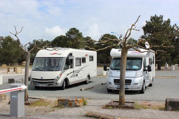 Aire camping car de Verdon/Mer