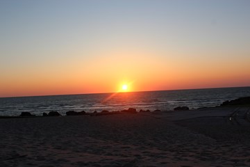 des couchers de soleil