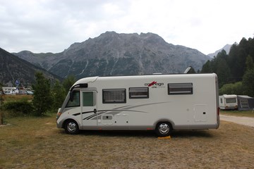 Fin de ce petit séjour alpin avec notre CC au camping de la Lame à Névache