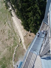 Montée à la tour panoramique